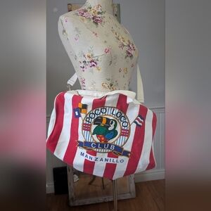 Poco Loco vintage club duffle Bag